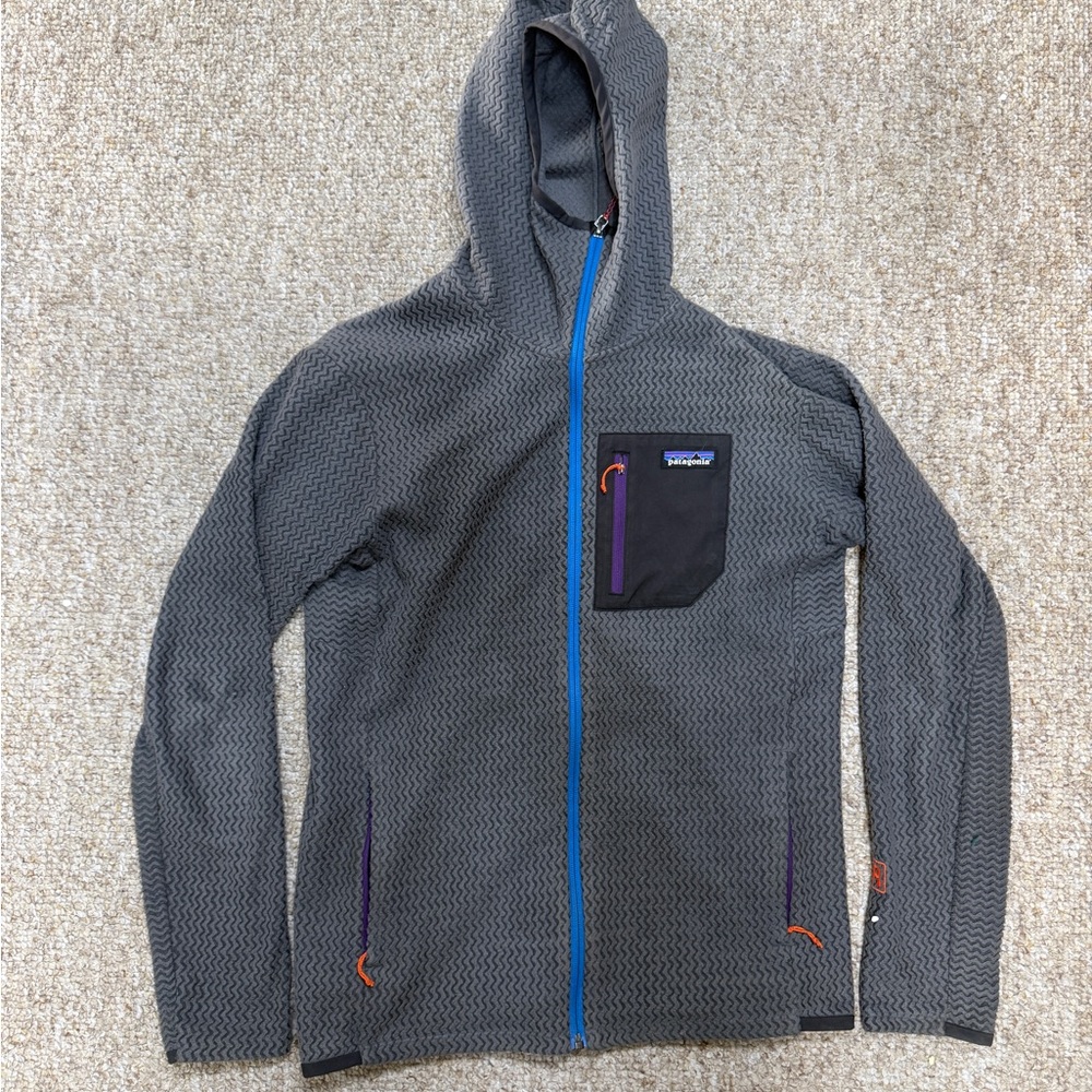 Patagonia R1 Air Full-Zip Hoody men’s medium grey